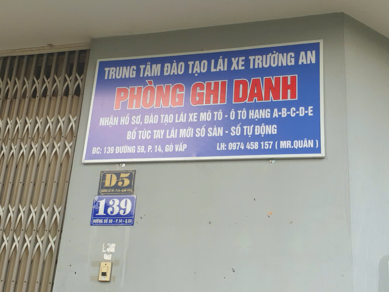 B1 tại Gò Vấp
